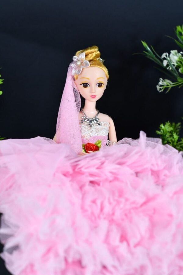عروسة ميدالية فستان كبير - Image 3