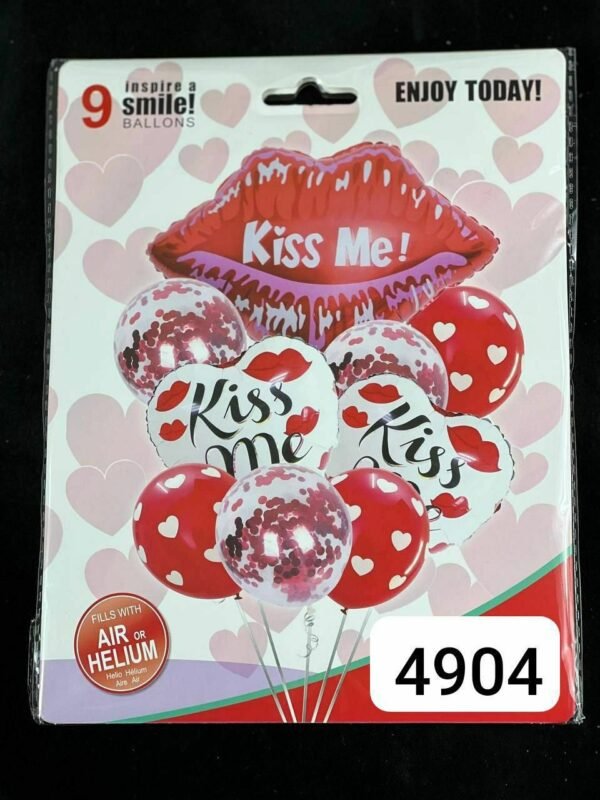 مجموعة لاف شفايف kiss me 9قطعه