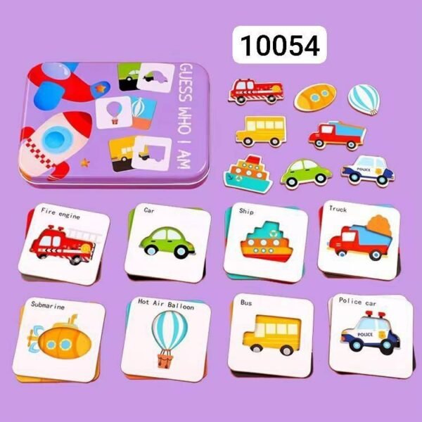 بازل تطابق اشكال علبه معدن - Image 3