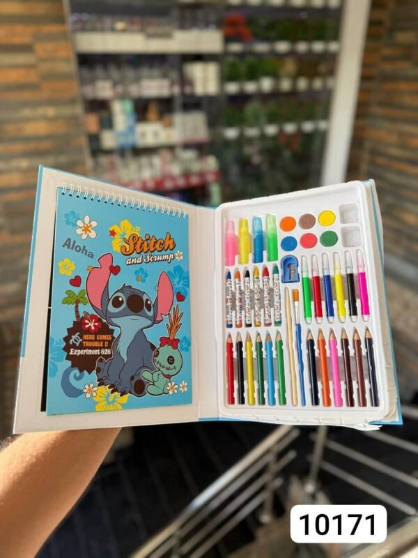 علبه تلوين ودفتر رسم وخربشه ٣٨ ق