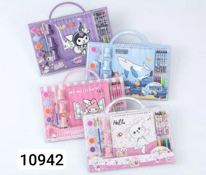 سكتش رسم + ألوان + ختامة