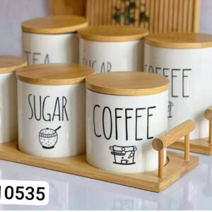 طقم قهوه وشاي وسكر *استاند