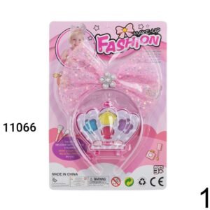 مكياج صدفه + طوق فيونكه جليتر /كارت