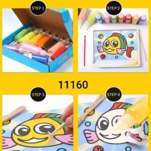 تلوين بالرمل