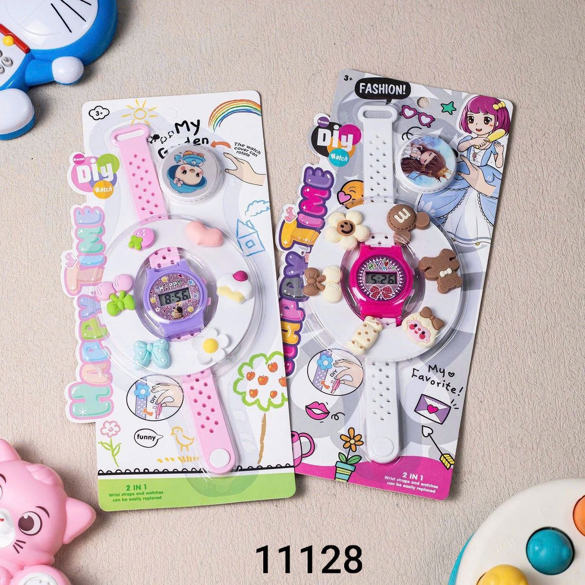 ساعة اشكال سيلكون