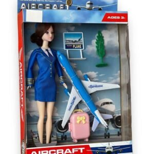 عروسه مضيفه + طياره