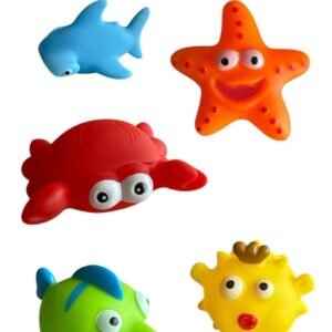 كاوتشه زماره لوكس حيوانات بحر 5 قطع