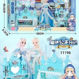 عروسه فروزن تسريحه