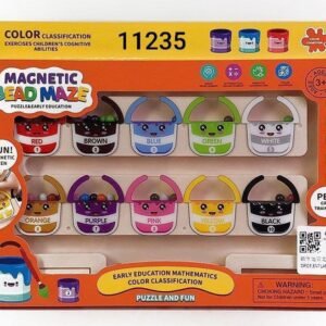 متاهه تطابق الالوان مغناطيس علبه