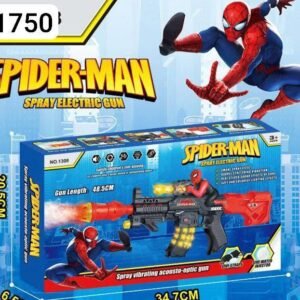 رشاش سبايدر مان صوت ونور دخان