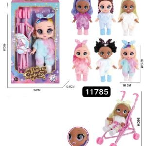 عروسه مشايه عين زجاج